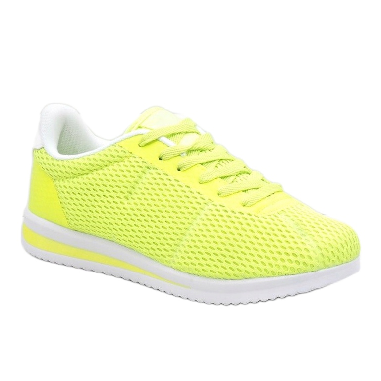 Încălțăminte de sport verde fluo pentru femei FXZ32-3 1