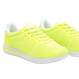 Încălțăminte de sport verde fluo pentru femei FXZ32-3 2