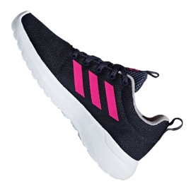 Pantofi Adidas Lite Racer Cln Jr BB7045 albastru marin roz 1