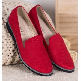 Goodin Domnii ajurati ușori roșu 2