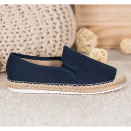 Goodin Espadrile din piele de căprioară albastru 2 Goodin Espadrile din piele de căprioară albastru 2