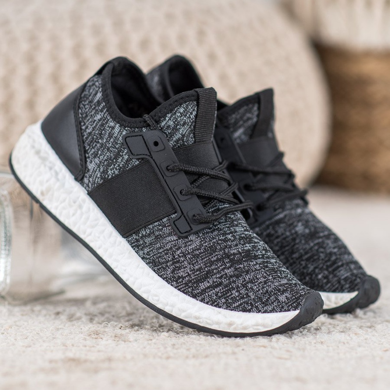 Bona Încălțăminte sport pe platformă negru 2