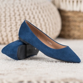 SHELOVET Ballerina In Spitz albastru 1