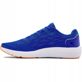 Pantofi de alergare Under Armour Ua Charged Pursuit 2 M 3022594-400 alb albastru 2
