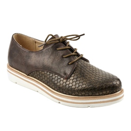Pantofi clasici de jazz maro TL-35 1