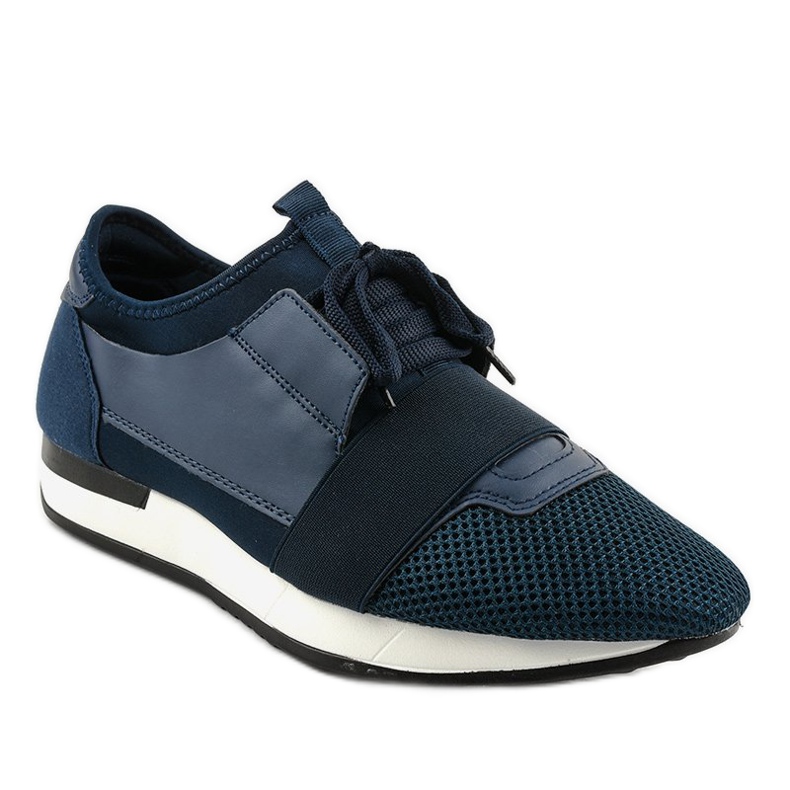 Pantofi sport bărbați bleumarin B18-101 albastru marin 1