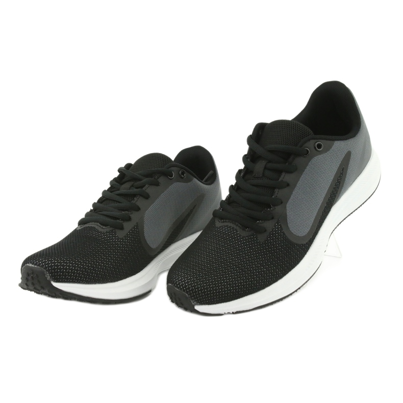 Pantofi sport pentru bărbați Atletico 1857335, negru și gri 3