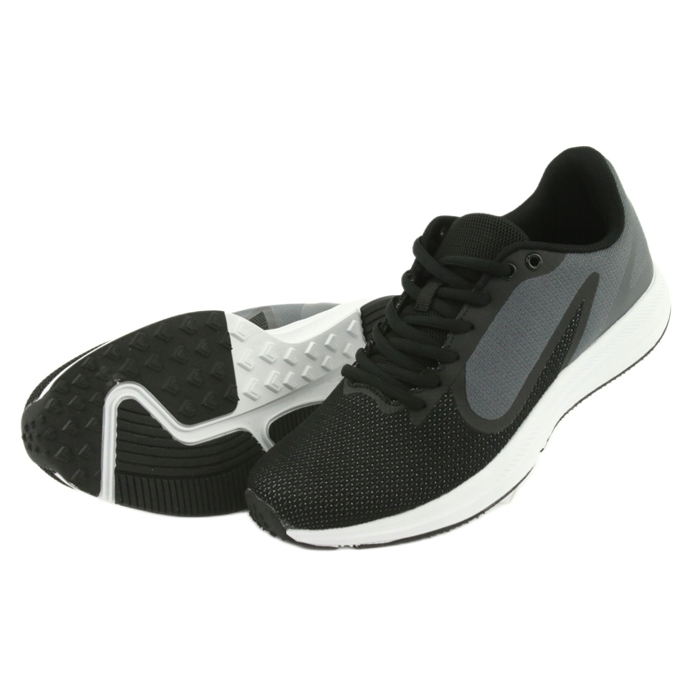 Pantofi sport pentru bărbați Atletico 1857335, negru și gri 5