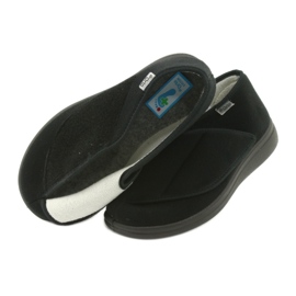 Papuci bărbați Dr.ORTO Befado cu Velcro 071M001 negru 4