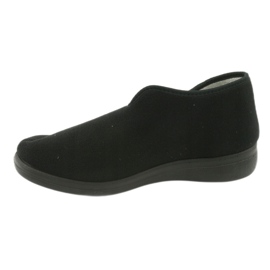 Papuci bărbați Dr.ORTO Befado cu Velcro 071M001 negru 2