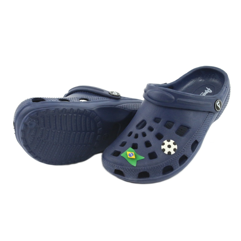 American Club papuci american kroks pentru copii albastru marin 5