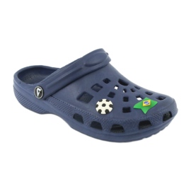 American Club papuci american kroks pentru copii albastru marin 2