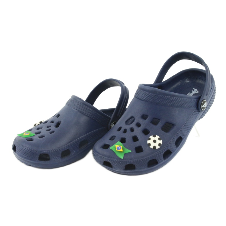 American Club papuci american kroks pentru copii albastru marin 6