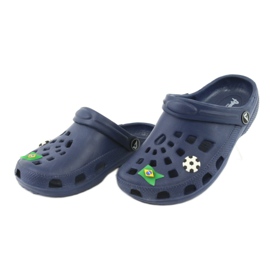 American Club papuci american kroks pentru copii albastru marin 4
