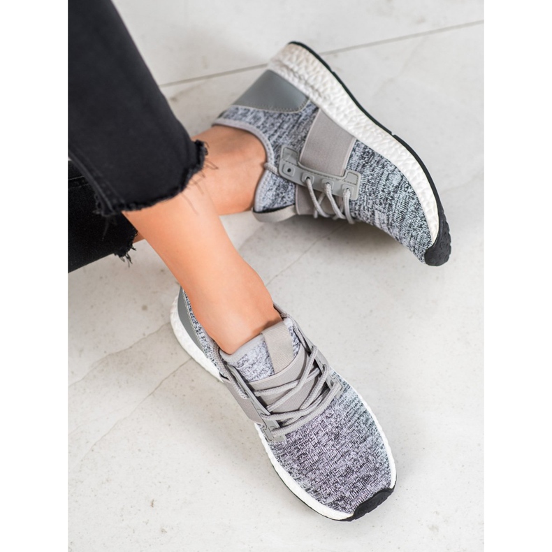 Bona Încălțăminte sport pe platformă gri 2