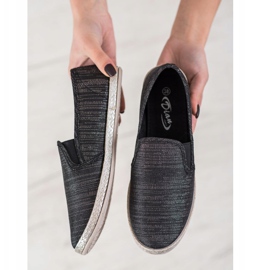 SHELOVET Sliponi confortabili negru 2 SHELOVET Sliponi confortabili negru 2