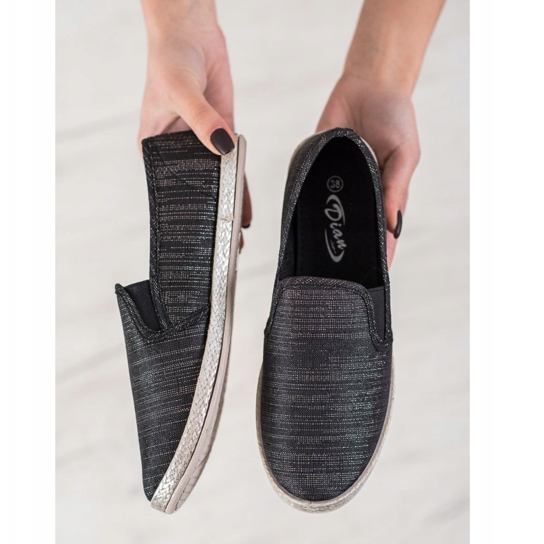 SHELOVET Sliponi confortabili negru 2 SHELOVET Sliponi confortabili negru 2