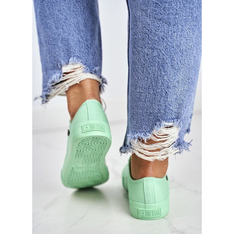 Adidași de dama verzi Big Star AA274030 verde 1