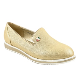 Pantofi de aur aurii, alunecați, ZQ635-3 1