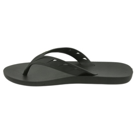 Rider Flip-Flops pentru bărbați negri și verzi 11573 negru 2