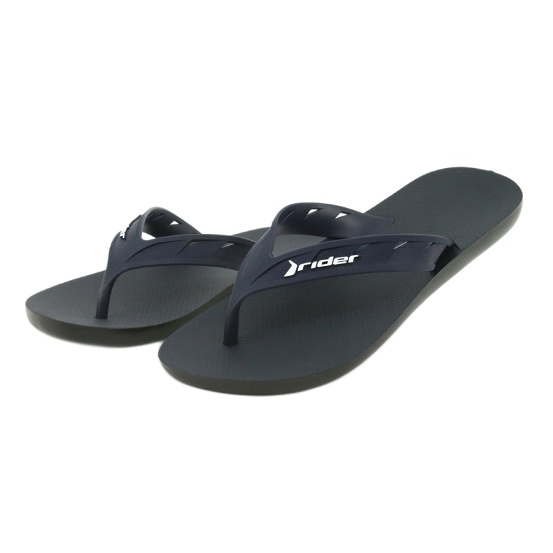 Rider Flip-flop-Flops alb-marmonie al bărbaților 11573 albastru 3