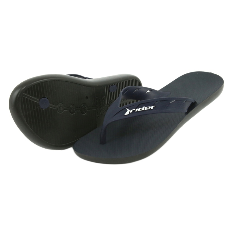 Rider Flip-flop-Flops alb-marmonie al bărbaților 11573 albastru 4
