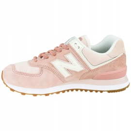 Pantofi New Balance W WL574SAZ portocale 1
