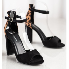 Goodin Pompe cu buline maro negru 2