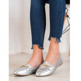 Fama Balerină casuală cu ornament gri 1