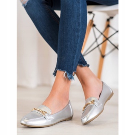 Fama Balerină casuală cu ornament gri 2