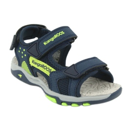 KangaRoos Băieți sandale de spumă de foam navy/verde 18337 albastru 1