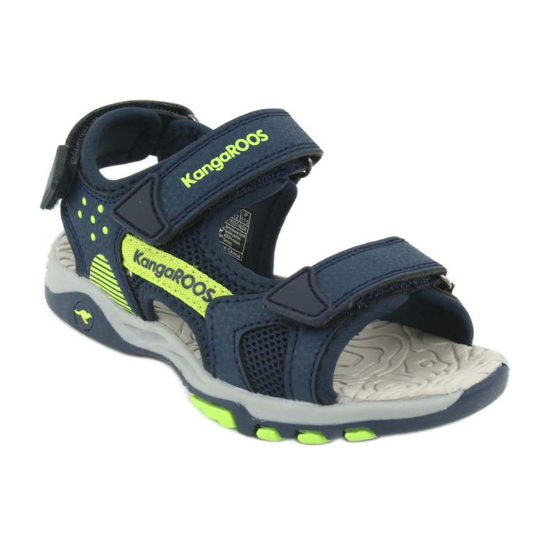 KangaRoos Băieți sandale de spumă de foam navy/verde 18337 albastru 1