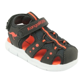 Sandale sport Kangaroos 02035 portocale gri 1