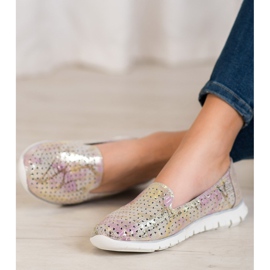 Domnii din piele VINCEZA multicolor 2