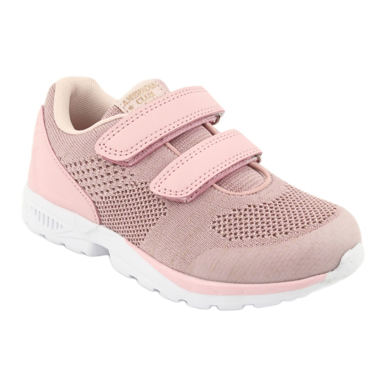 Sporturi pentru fete ADI American Club ES16 roz auriu galben 1