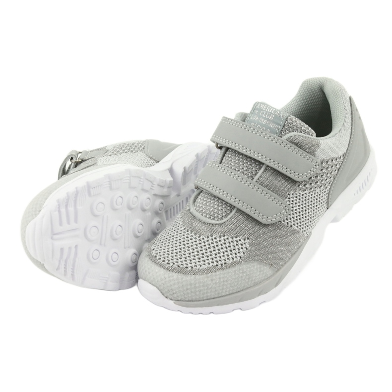 Sporturi pentru fete ADI American Club ES16 gri argintiu 5