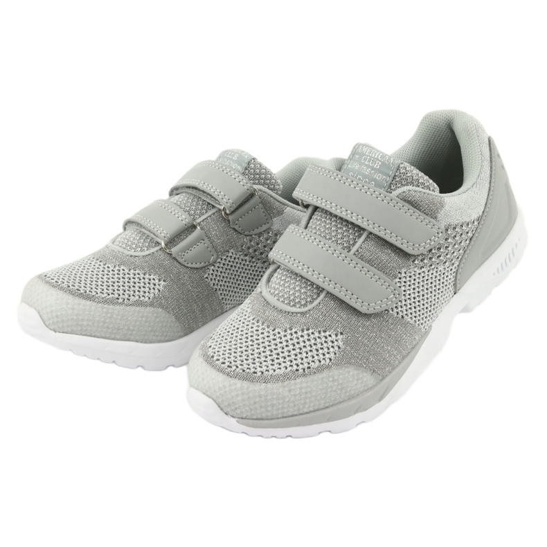 Sporturi pentru fete ADI American Club ES16 gri argintiu 3