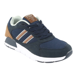 Pantofi sport Navy American Club BS10 albastru 1 Pantofi sport Navy American Club BS10 albastru 1