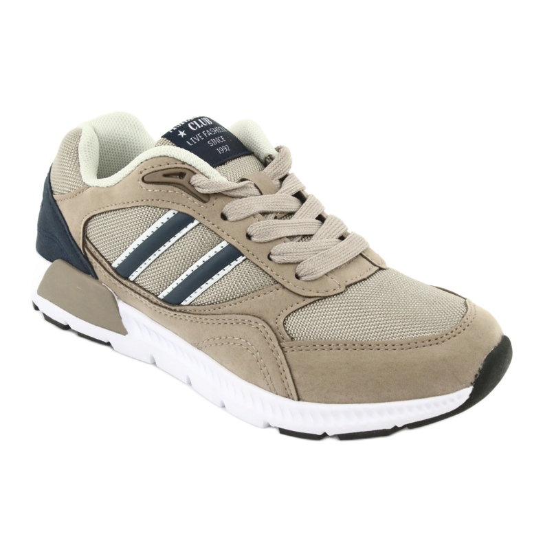 Copii Beige Sports Shoes American Club BS10 bej 1