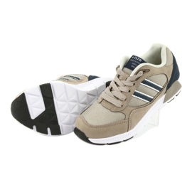 Copii Beige Sports Shoes American Club BS10 bej 5