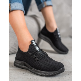 SHELOVET Încălțăminte ajurată neagră negru 2