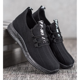 SHELOVET Încălțăminte ajurată neagră negru 1