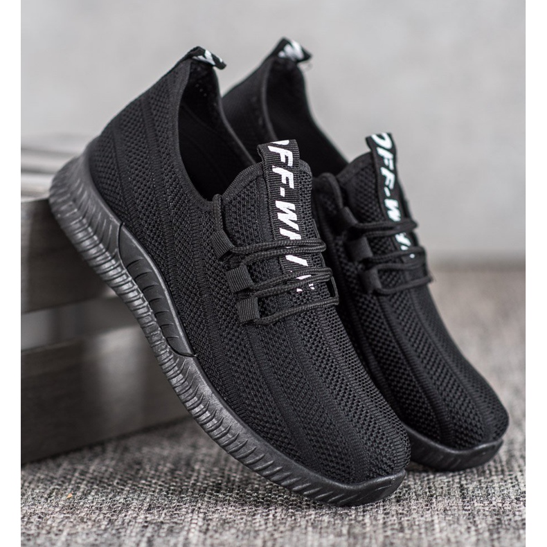 SHELOVET Încălțăminte ajurată neagră negru 1