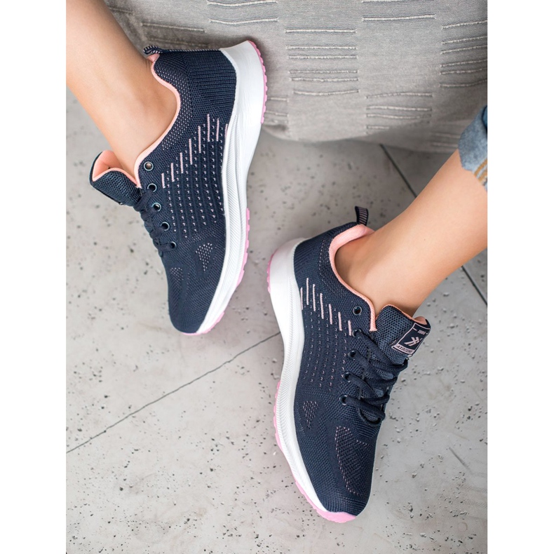 Ax Boxing Încălțăminte sportivă ajurată confortabilă albastru 1 Ax Boxing Încălțăminte sportivă ajurată confortabilă albastru 1