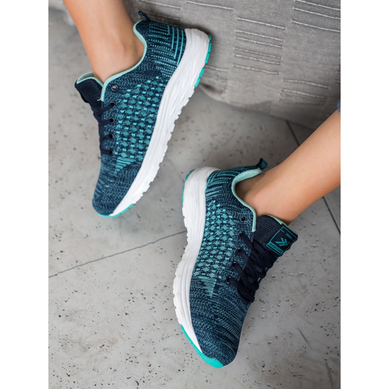 Ax Boxing Încălțăminte sport cu plasă albastru 2