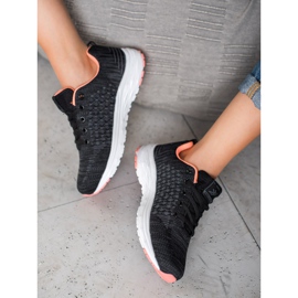 Ax Boxing Încălțăminte sport cu plasă negru 2