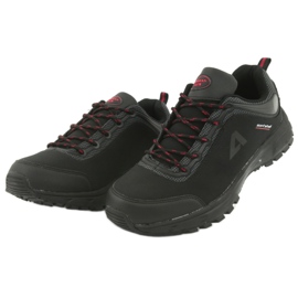 American Club Încălțăminte sport American Soft HL02 impermeabilă negru roșu gri 3