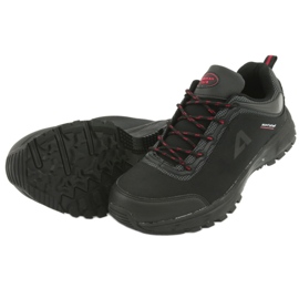American Club Încălțăminte sport American Soft HL02 impermeabilă negru roșu gri 5