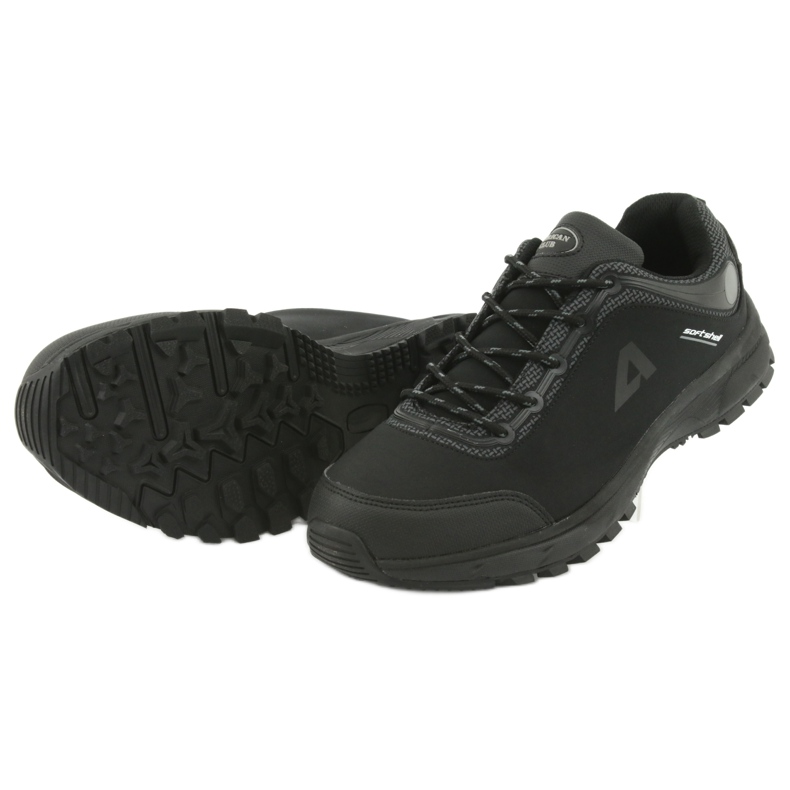 American Club Încălțăminte sport American Soft HL02 impermeabilă negru gri 5