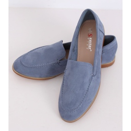 Albastru Mocasini de damă T359P Albastru 2